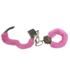 Меховые наручники Love BI-026024 розовые_4