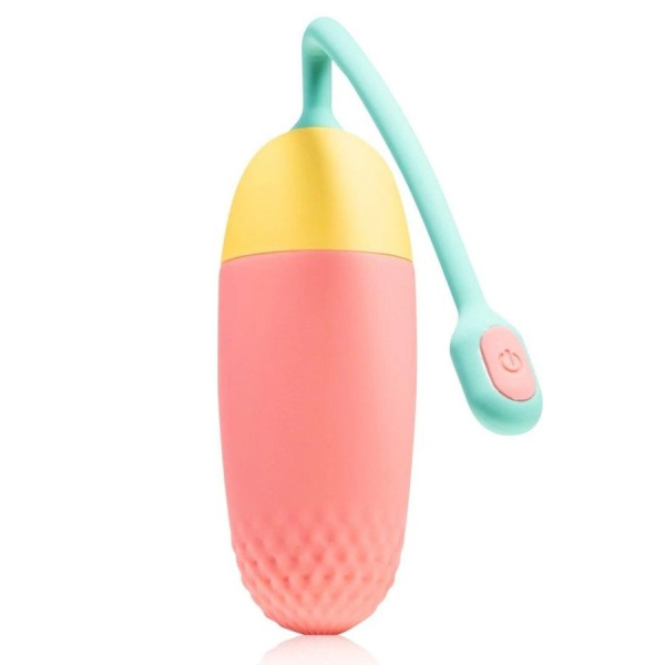 Виброяйцо Magic Motion Vini, коралловый_4