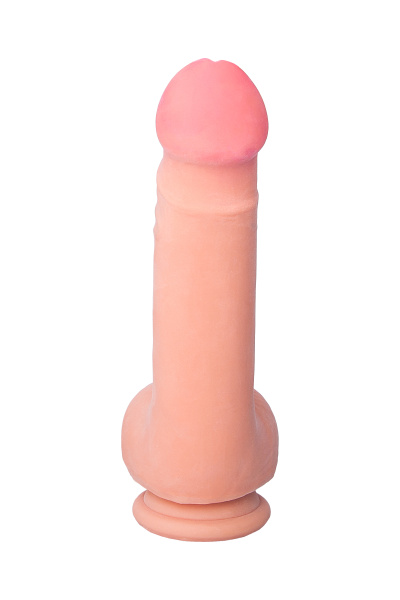 Вибратор с пультом ДУ RealStick Elite Vibro, перезаряжаемый, TPR, телесный, 10 режимов вибраци_5