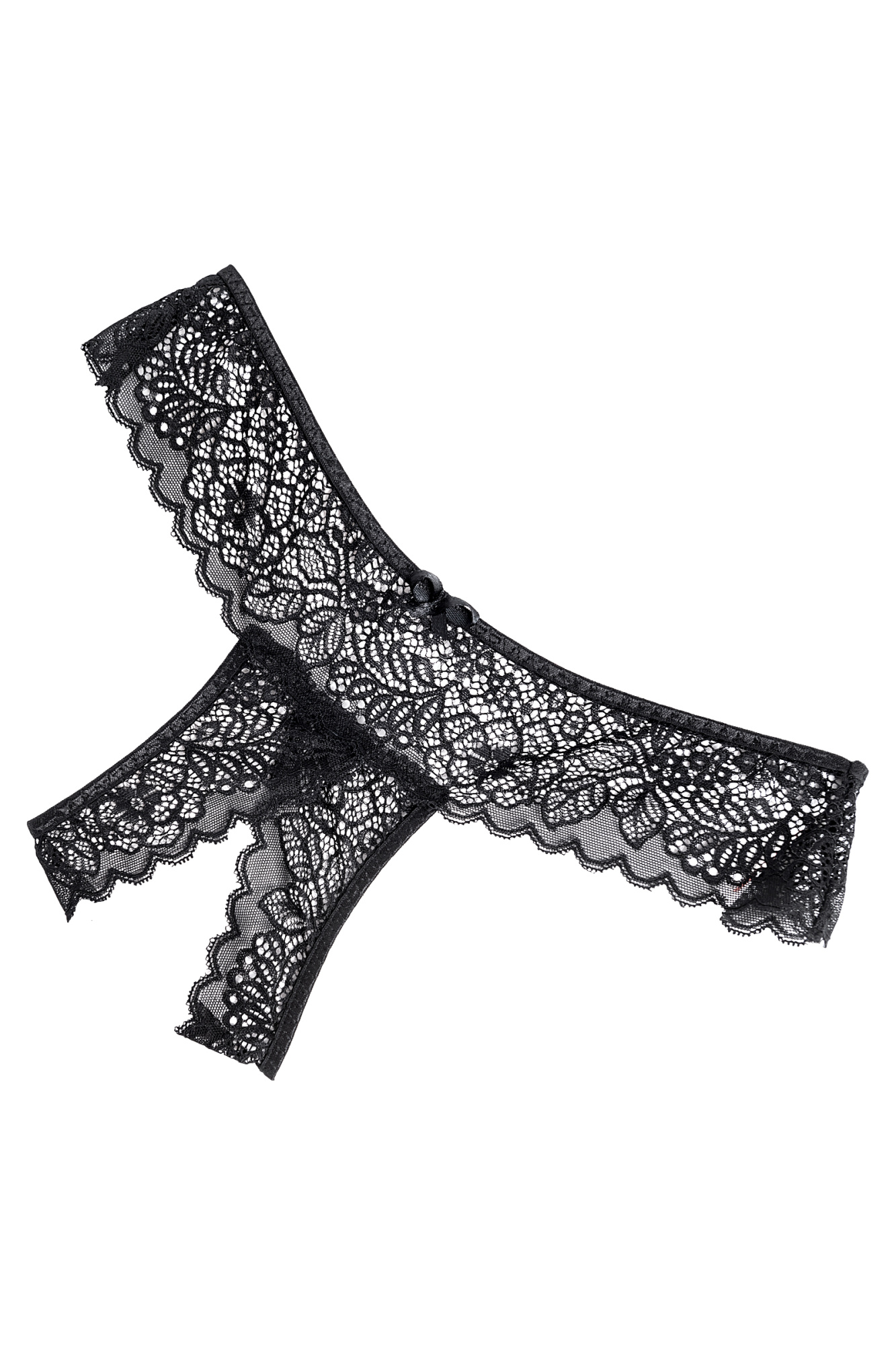 Трусы Eromantica, Juno, с доступом, черные, 54-56_6