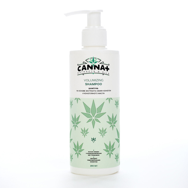 Шампунь бессульфатный для объема CANNA+ Volumizing Shampoo SLS Free 250 мл_2