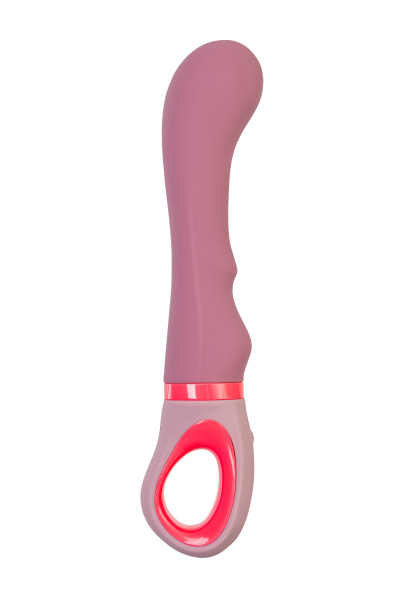 Вибратор Flovetta ROSE, силикон, розовый, 19 см_5