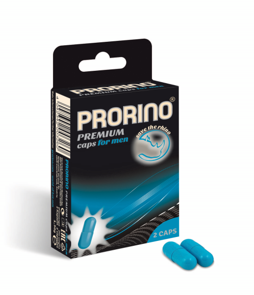 Биологически активная добавка к пище Ero black line PRORINO Potency Caps for men 2 капсулы_1