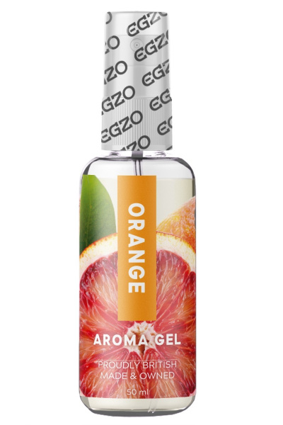 Гель увлажняющий на водной основе EGZO AROMA Red Orange 50 мл., арт. EG-AR-ORAN_2