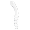 Анально-вагинальный фаллоимитатор 12,5 in Girthy Double Sided Dong With Anal Bead Grip Handle_3