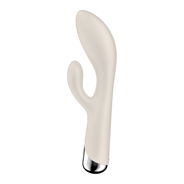 Вибратор кролик Satisfyer Spinning Rabbit 1, бежевый_4