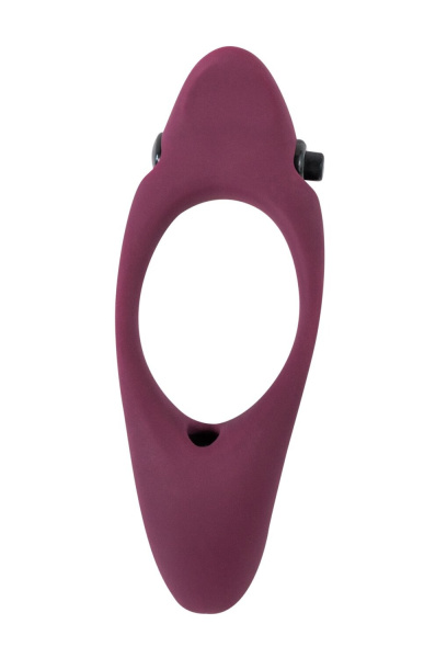 Эрекционное виброкольцо Pure Passion Stardust Wine red_1
