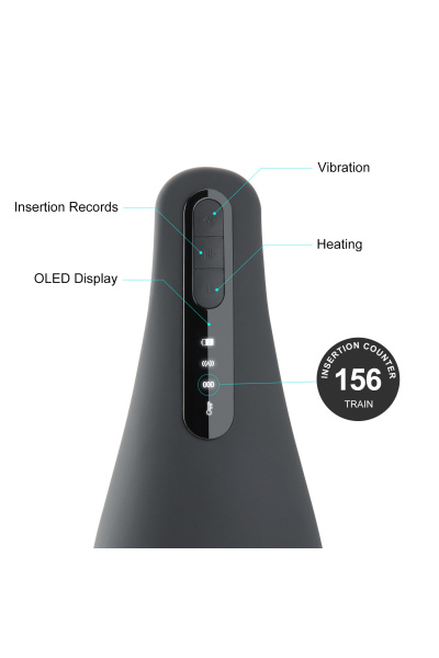 Нереалистичный мастурбатор OTOUCH AIRTURN 1 со счетчиком движений, 22 см_6