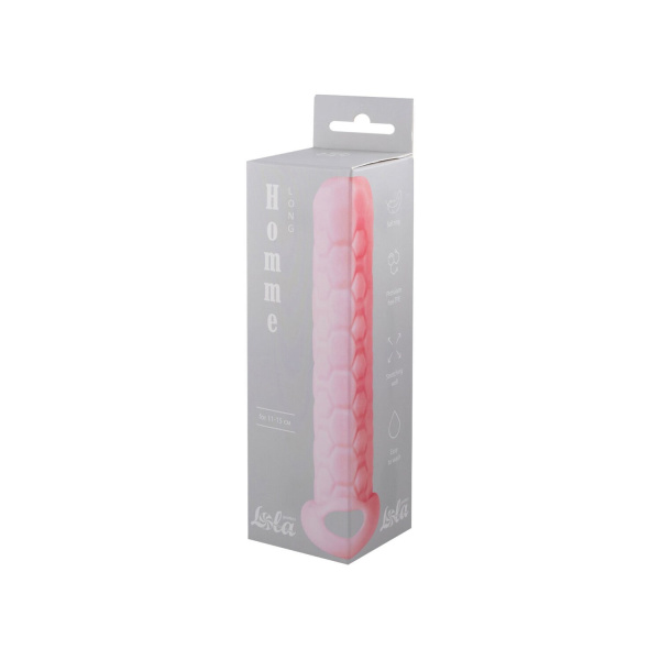 Фаллоудлинитель Homme Long Pink для 11-15 см_3