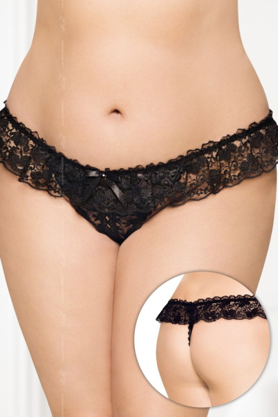 Трусы женские черные-XL/XXXL 2432111_1
