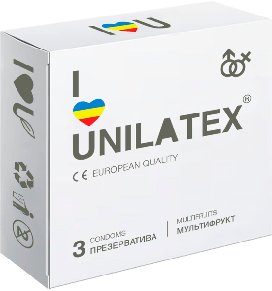Презервативы фруктовые Unilatex Multifruits 3 шт_3