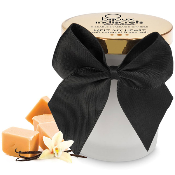 Массажное масло (свеча) Bijoux Indiscrets MELT MY HEART - Caramel, 70мл_1