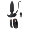 Анальная вибропробка с пультом ДУ Black Beauty_9