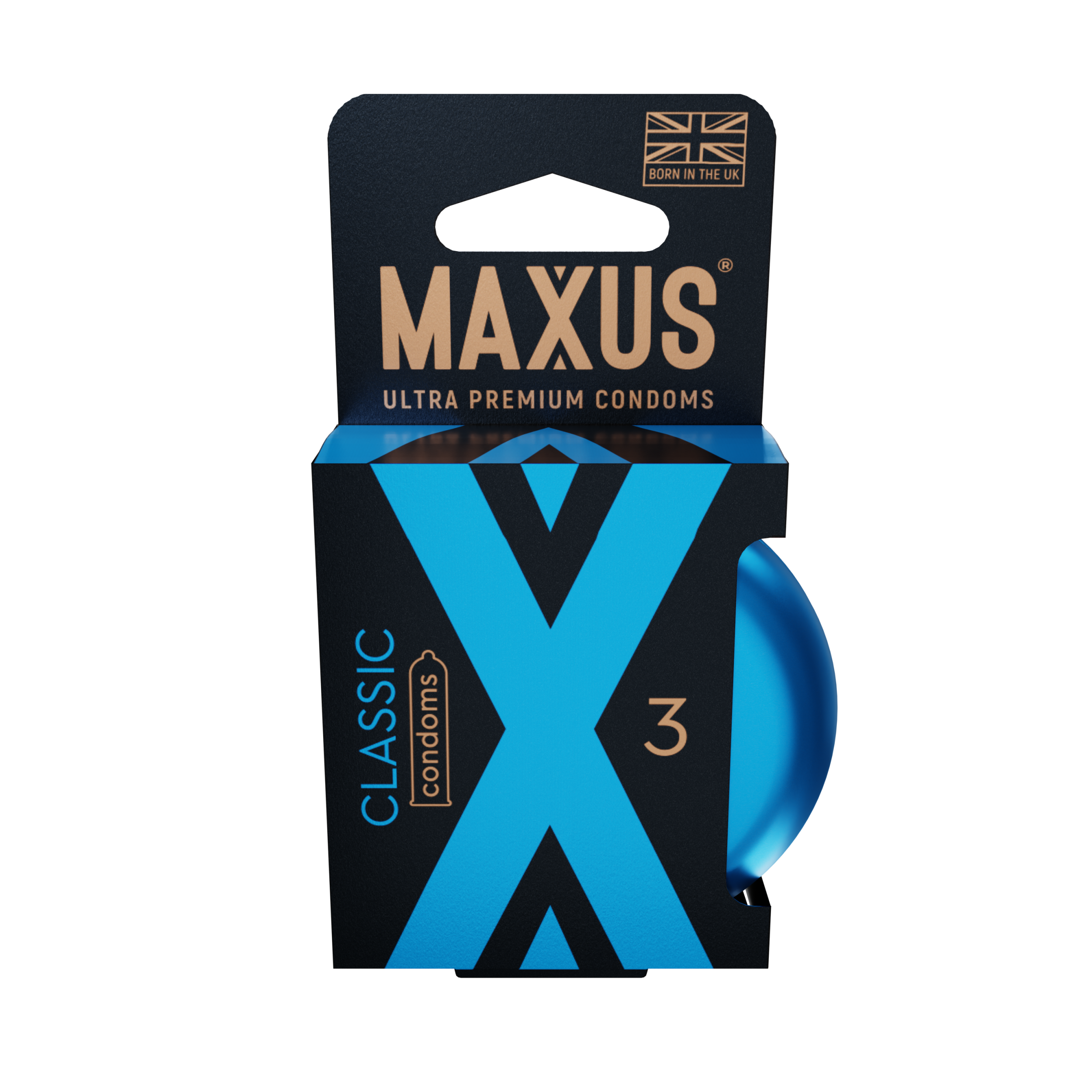 Презервативы MAXUS Classic №3 в железном кейсе, классические X-Edition, 3 шт_3
