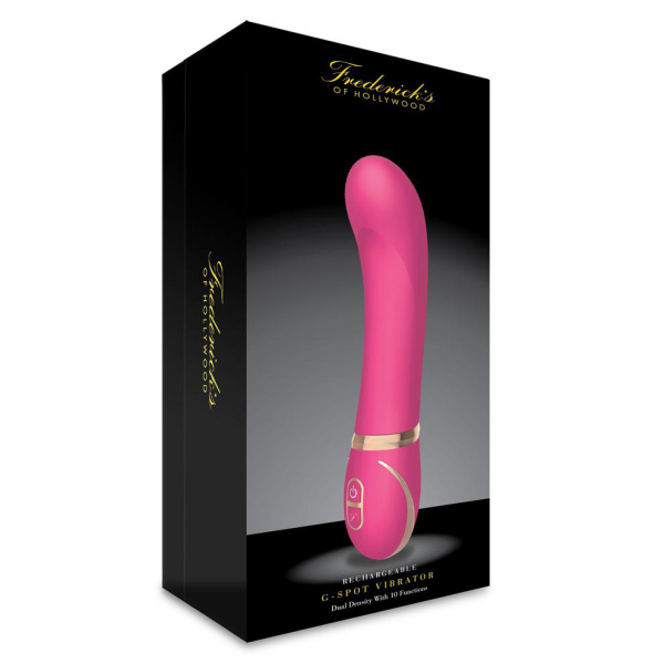 Розовый многофункциональный G-spot 10 функций_4