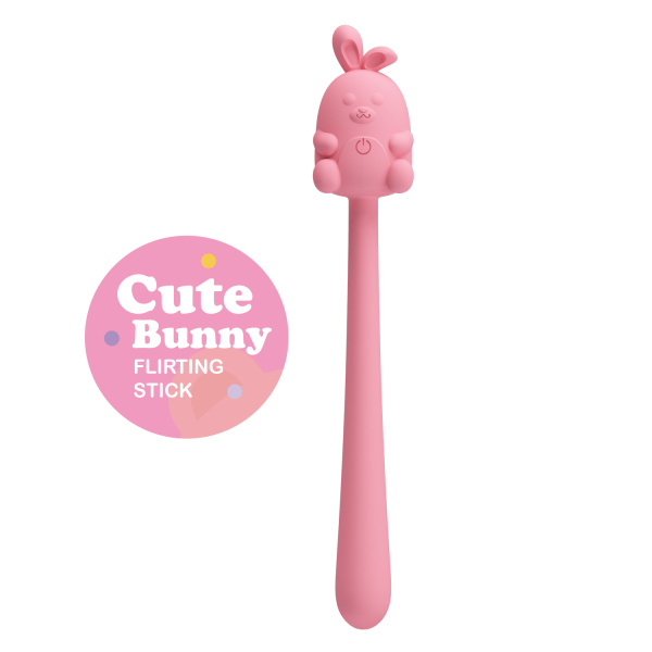 Мини-вибростимулятор Cute Bunny, розовый_3