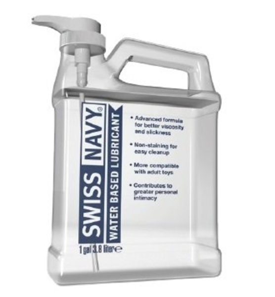 Канистра Лубриканта Swiss Navy Water-Based Lubricant на водной основе 3,8 л._1