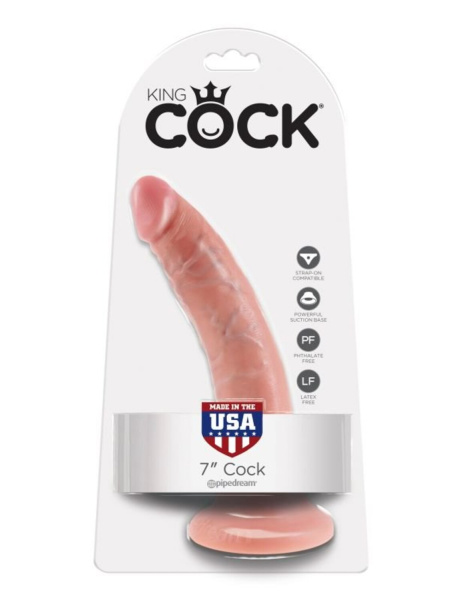 Фаллоимитатор на присоске King Cock 7_1