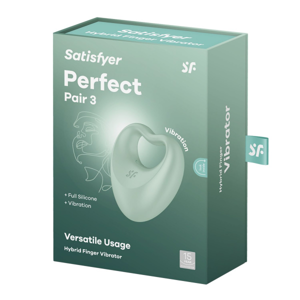 Эрекционное кольцо и вибронасадка на пальцы Satisfyer Perfect Pair 3_7