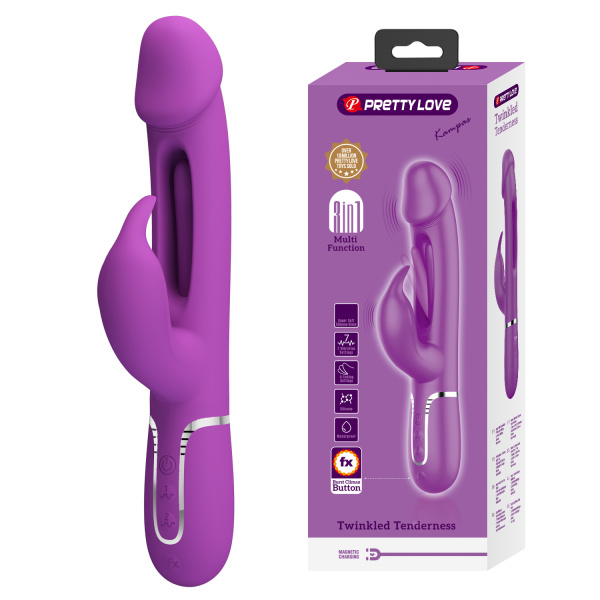 Вибратор Кролик с фингерингом Pretty Love BW-500025-3_1