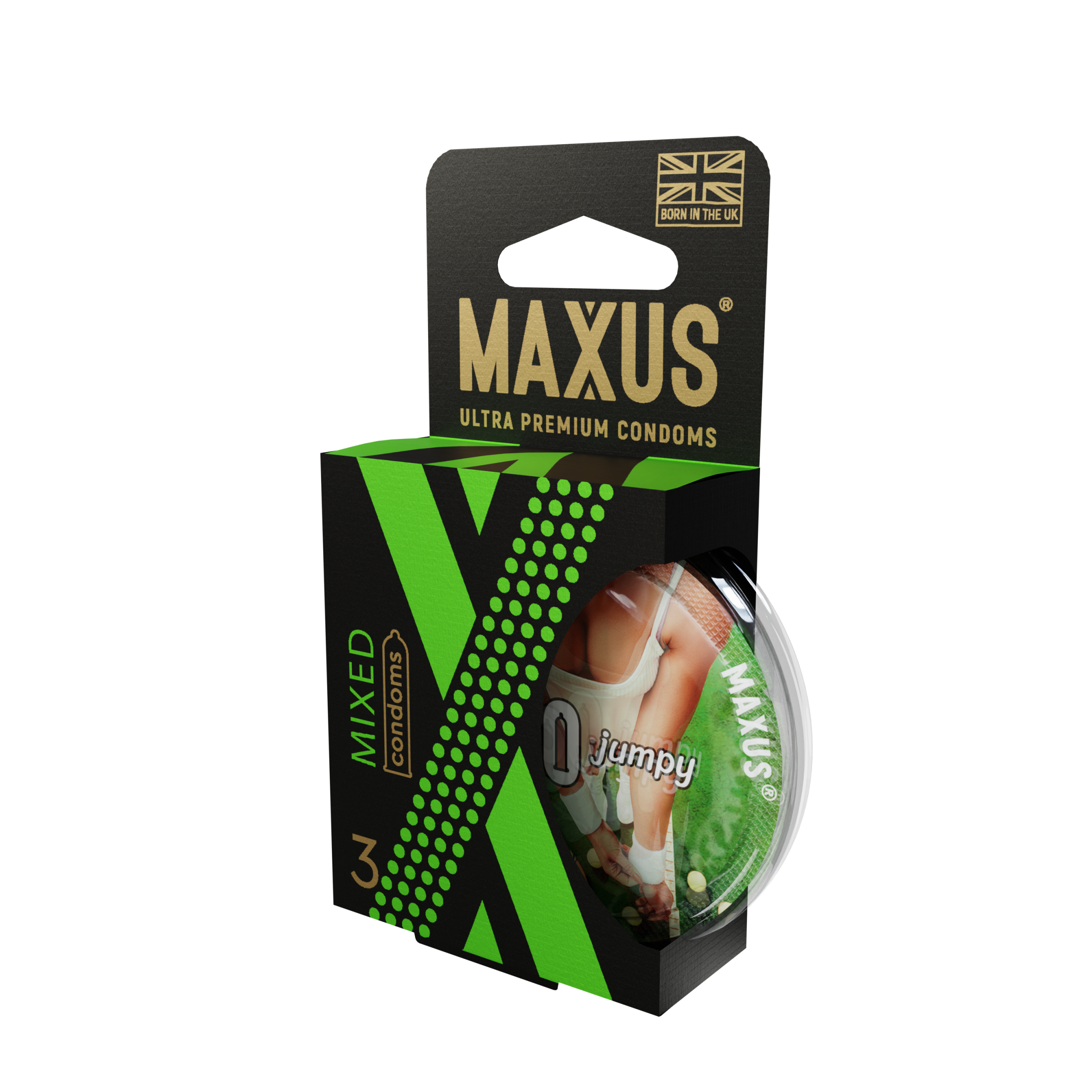 Презервативы MAXUS Mixed №3 в пластиковом кейсе, набор X-Edition, 3 шт_1