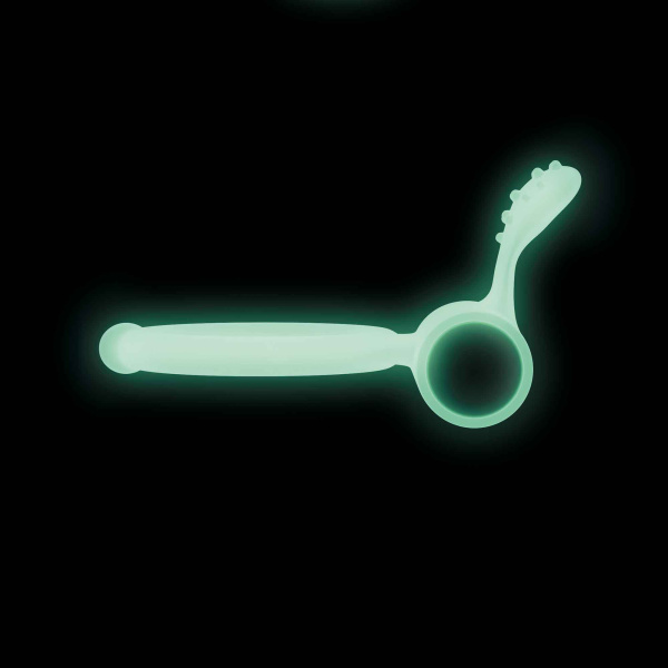 Эрекционное кольцо с вибрацией Dorcel POWER CLIT PHOSPHO на батарейках_5