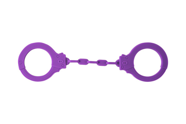 Силиконовые наручники Party Hard Suppression Purple_2