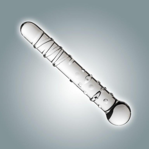 НЕРЕАЛИСТИЧНЫЙ ФАЛЛОИМИТАТОР ИЗ СТЕКЛА 0082 BX DD_1