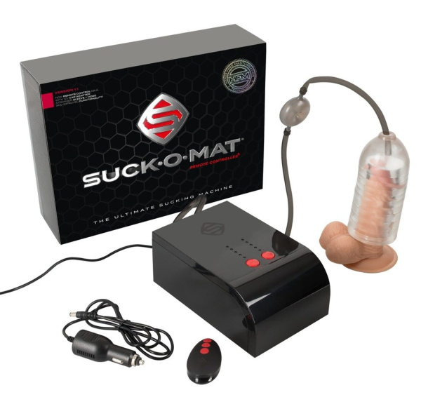 Автоматические вакуумный мастурбатор с пультом ДУ Suck-O-Mat® Remote Controlled by Suck-O-Mat_1