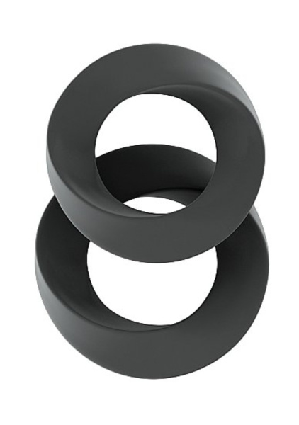 Набор из двух колец NO.24 - Mobius Cockring Set_1