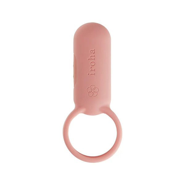 Эрекционное кольцо iroha paiRING Coral Pink с вибрацией_2