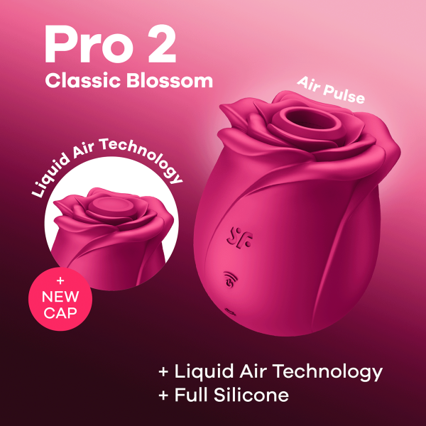 Вакуумный стимулятор клитора Satisfyer Pro 2 Classic Blossom_1