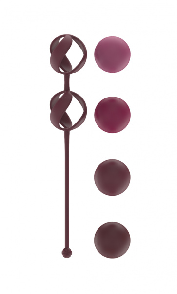 Набор Сменных Вагинальных Шариков Love Story Valkyrie Wine Red_4