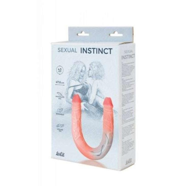 ГНУЩИЙСЯ ФАЛЛОИМИТАТОР SEXUAL INSTINCT диаметр 4,5 см_1