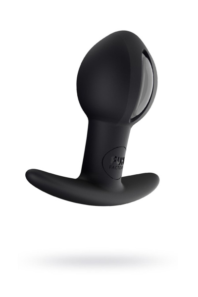 Анальный стимулятор Fun Factory B BALLS, силикон, черный, 7 см_3