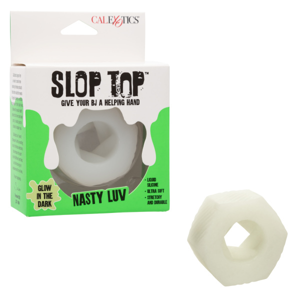 Эрекционное кольцо-бампер из жидкого силикона SLOP TOP NASTY LUV_2