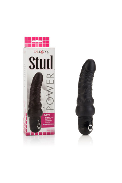 Вибромассажер Power Stud Curvy  - Black_1