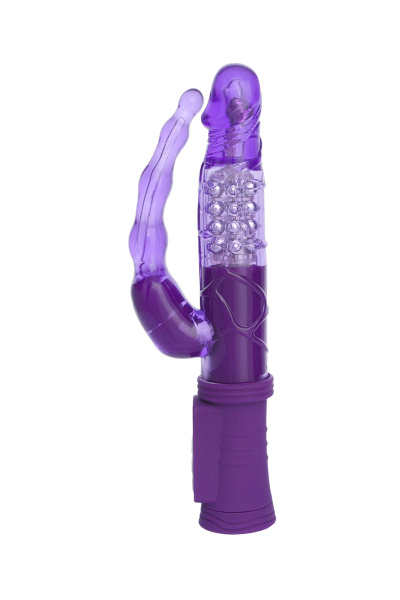 Анально-вагинальный вибратор A-Toys by TOYFA High-Tech fantasy, TPR, фиолетовый, 22 см_4