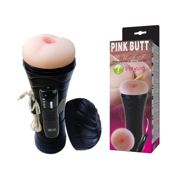 Анус - реалистик в тубе с вибрацией_1