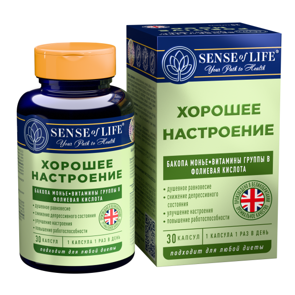 БАД Хорошее настроение Sense of Life, 30 шт_1