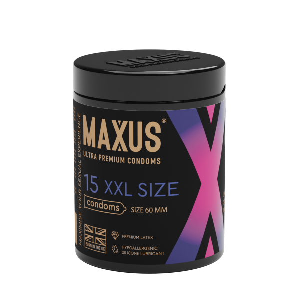 Презервативы MAXUS XXL, с увеличенным размером, X-Edition, 15 шт_2