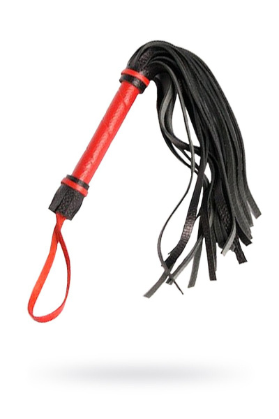 Двухцветный черный-крансый флогер 22 хвоста_1