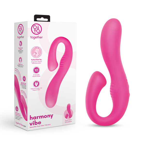 Вибромассажер с двойной стимуляцией Harmony Vibe_2