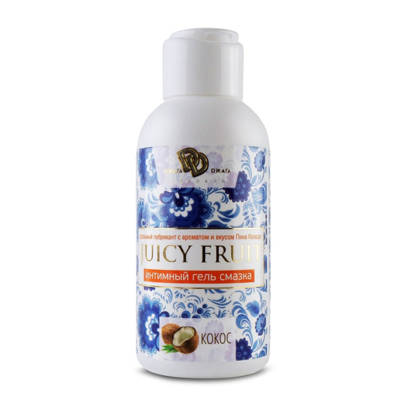 JUICY FRUIT Интимный гель 100 мл с ароматом Кокос_1