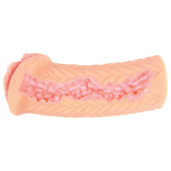 Мастурбатор вагина с двойным слоем материала ELEGANCE 004D_3