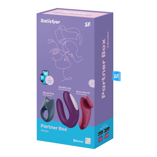 Набор вибростимуляторов Satisfyer Partner Box 3_1