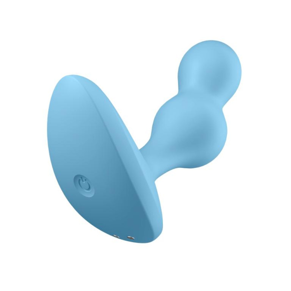 Анальный вибростимулятор Satisfyer Deep Driver, голубой_3