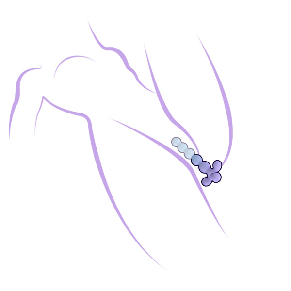 Анальная ёлочка с вибрацией Youvic_3