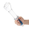 Фаллоимитатор-кулак из стекла 11 in с рукоятью Glass Fist Double Ended With Handle Grip_5