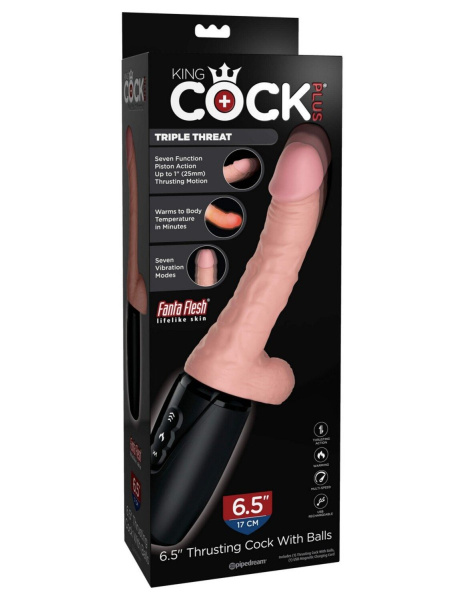 Компактная секс-машина King Cock Plus 6.5_1
